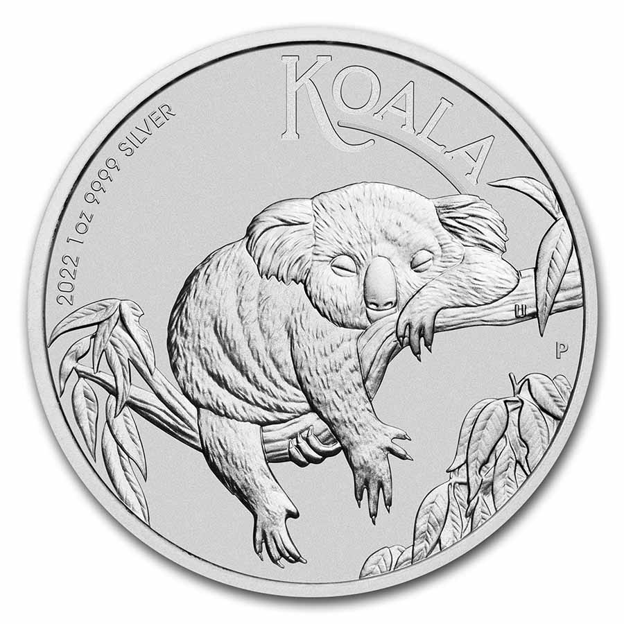 2022 Australia 1 oz Silver Koala MS-70 PCGS (FirstStrike®)