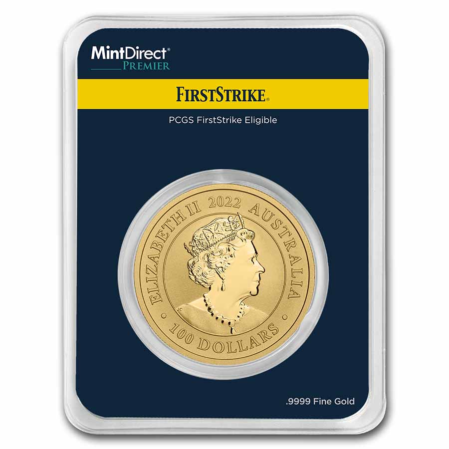 2022 Australia 1 oz Gold Swan (MD® Premier Single + PCGS FS®)