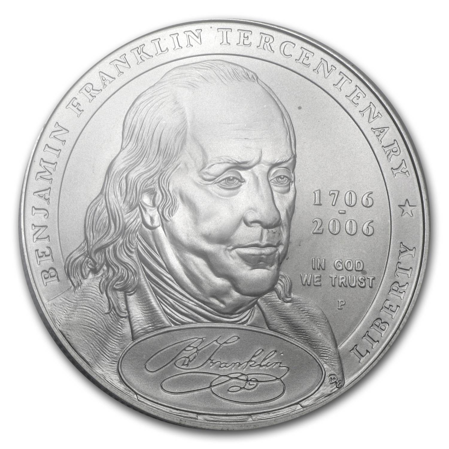 2006-P Ben Franklin Founding Father $1 Silver Commem MS-69 PCGS
