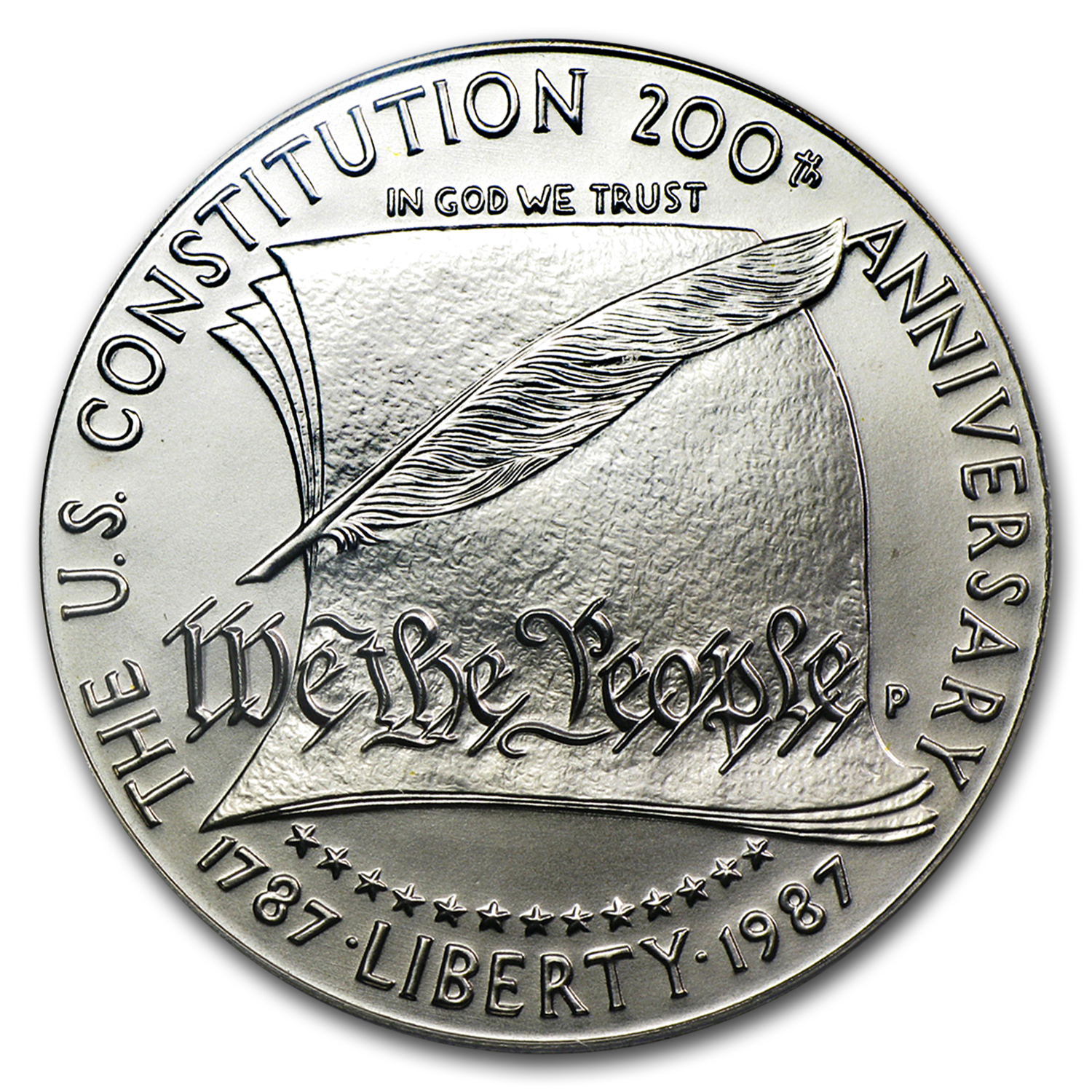 1987-P Constitution $1 Silver Commem MS-69 PCGS