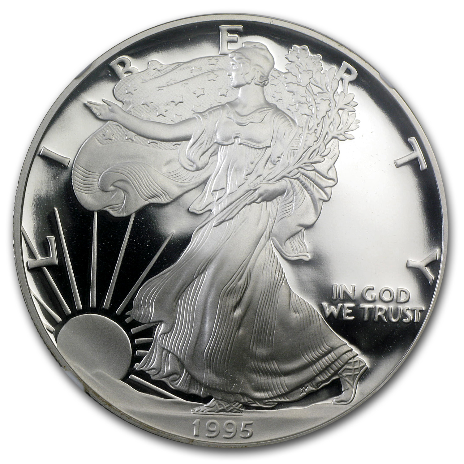 1995-W Proof American Silver Eagle PF-69 NGC
