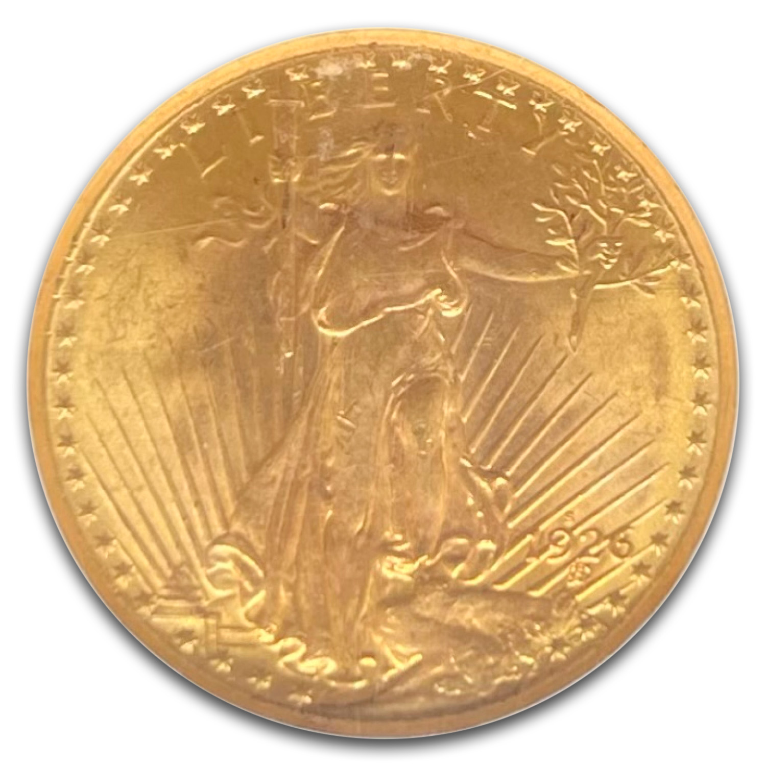 1926-S $20 St Gaudens Gold Double Eagle MS-65 NGC