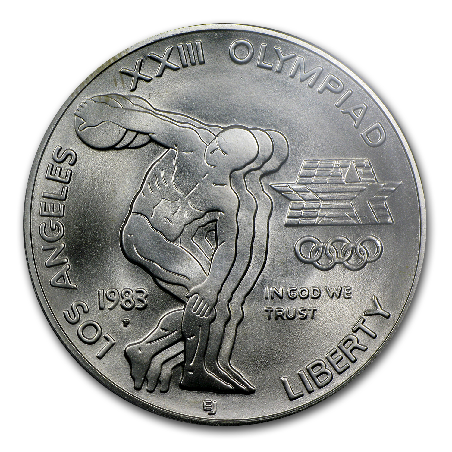 1983-P Olympic $1 Silver Commem MS-69 PCGS