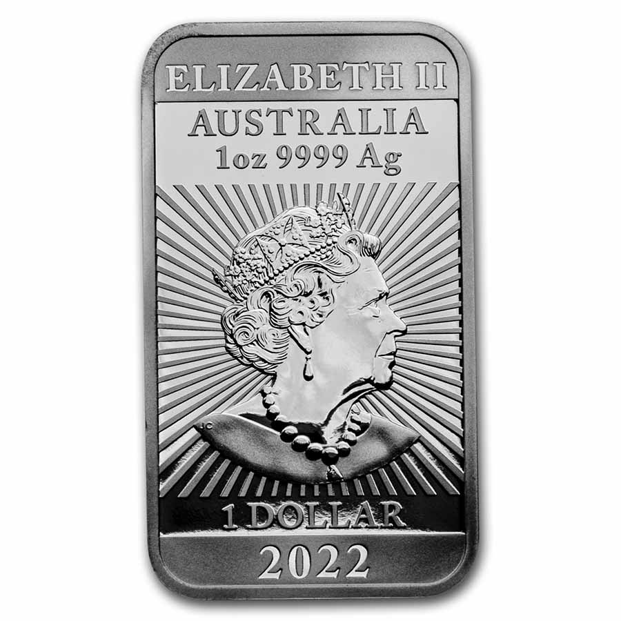 2022-P Australia 1 oz Silver Dragon Proof