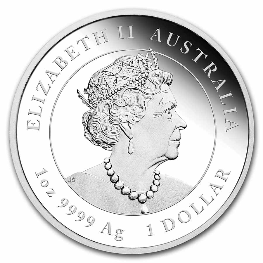 2023 Australia 1 oz Silver Lunar Rabbit Proof (w/Box & COA)