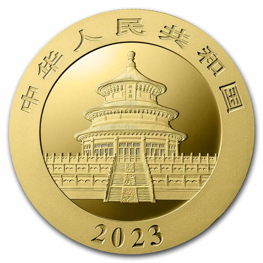 2023 China 8 gram Gold Panda BU (Sealed)