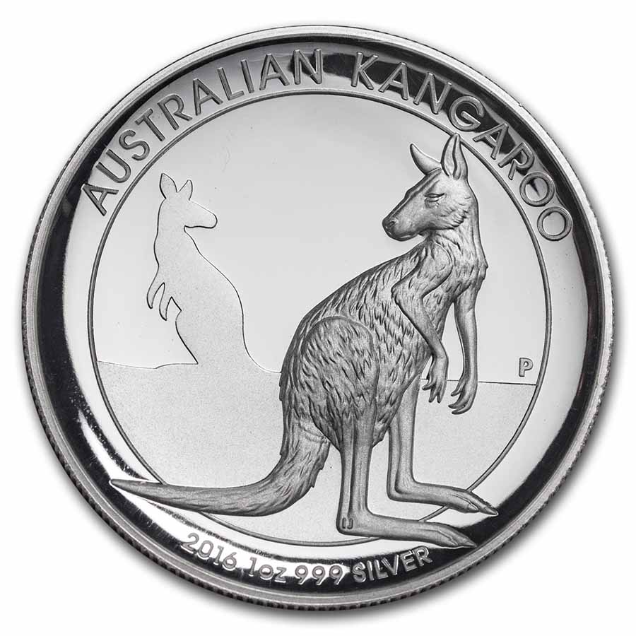 2016 Australia 1 oz Silver Kangaroo High Relief PF-70 NGC