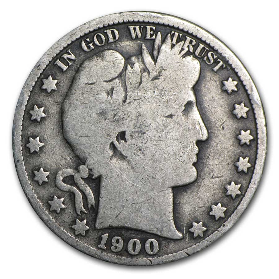 90% Silver Barber Halves $10 20-Coin Roll Good/Better