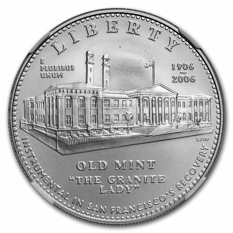 2006-S San Francisco Old Mint $1 Silver Commem MS-69 NGC