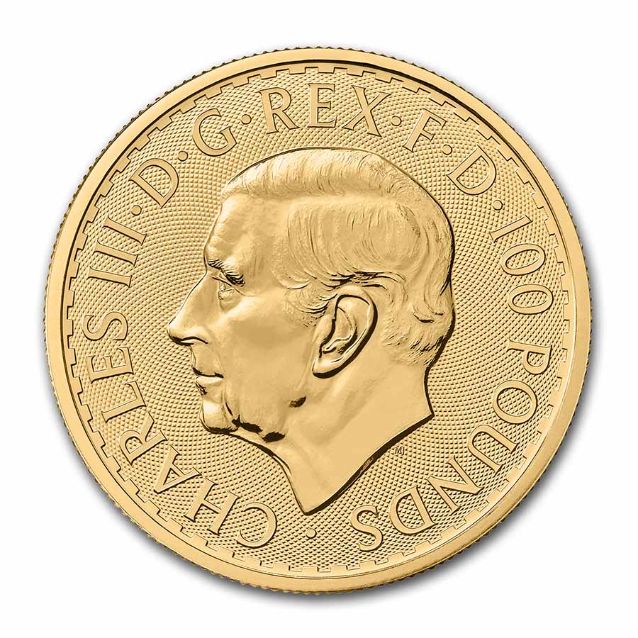 2023 Great Britain 1 oz Gold Britannia BU (King Charles III)
