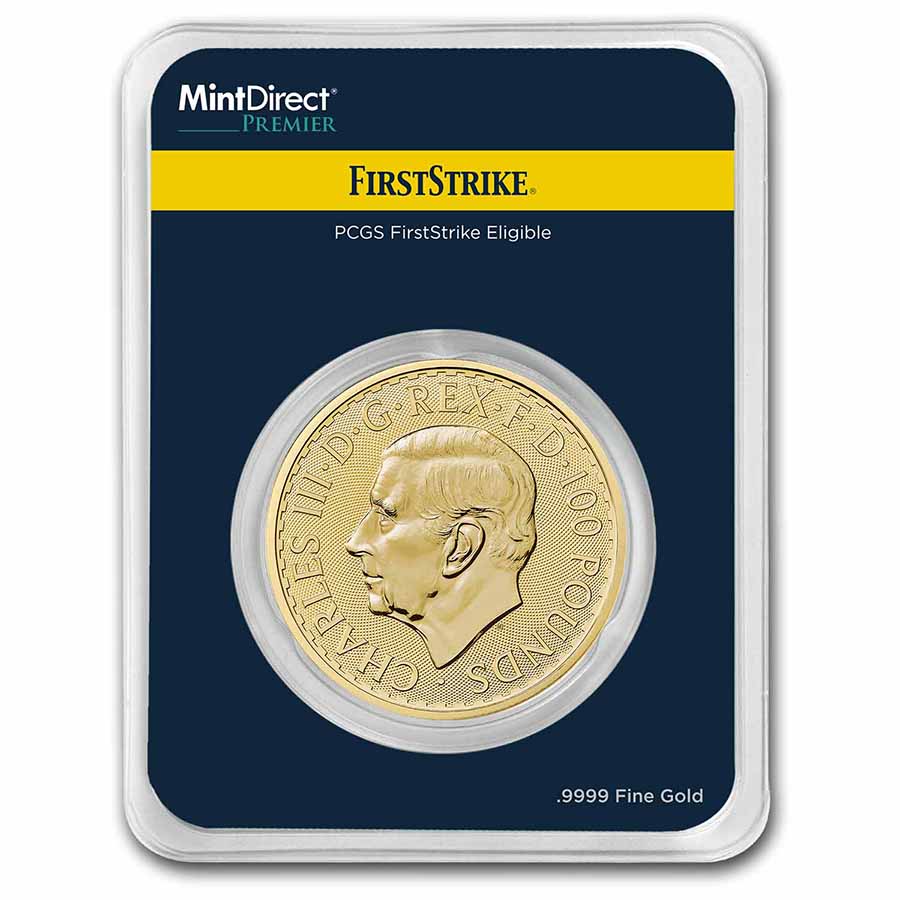 2023 GB 1 oz Gold Britannia MintDirect® Premier + PCGS FS® (King)