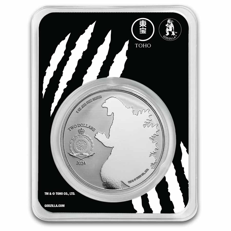 2024 Niue Colorized 1 oz Silver Rodan Coin