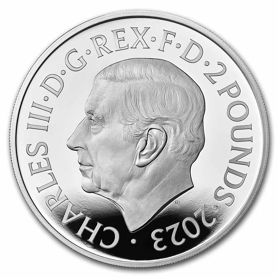 2023 Great Britain 1 oz Silver Britannia Proof (King Charles III)