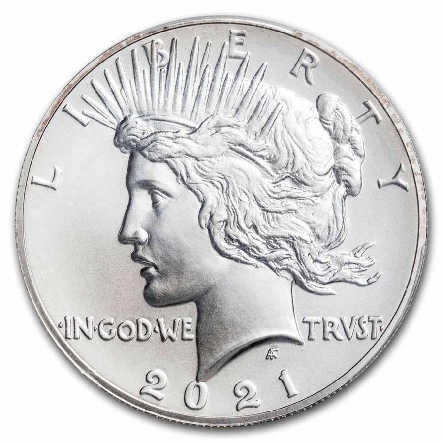 2021 Silver Peace Dollar MS-70 PCGS
