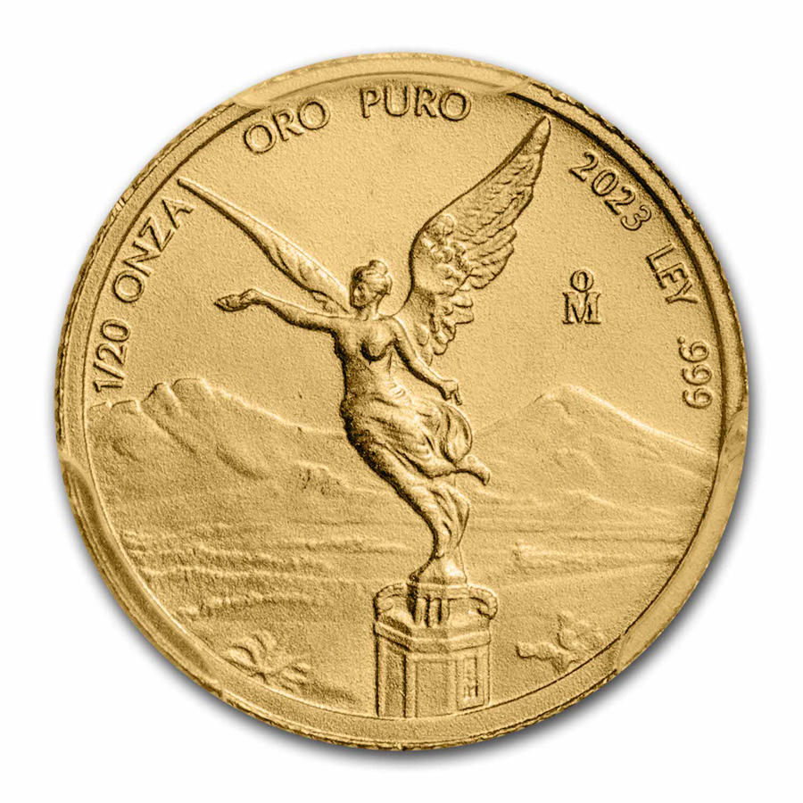 2023 Mexico 1/20 oz Gold Libertad MS-70 PCGS (FS, Green Label)