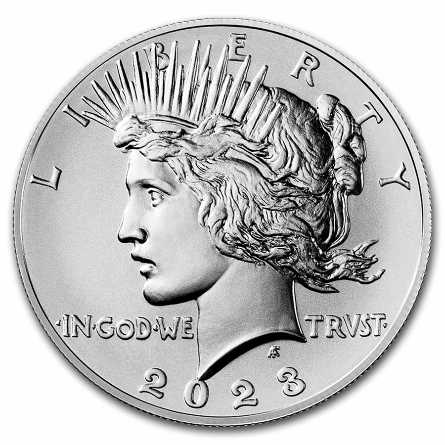 2023 Silver Peace Dollar MS-70 PCGS (First Day of Issue)