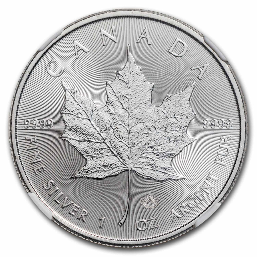 2021 Canada 1 oz Silver Maple Leaf Early Release MS-69