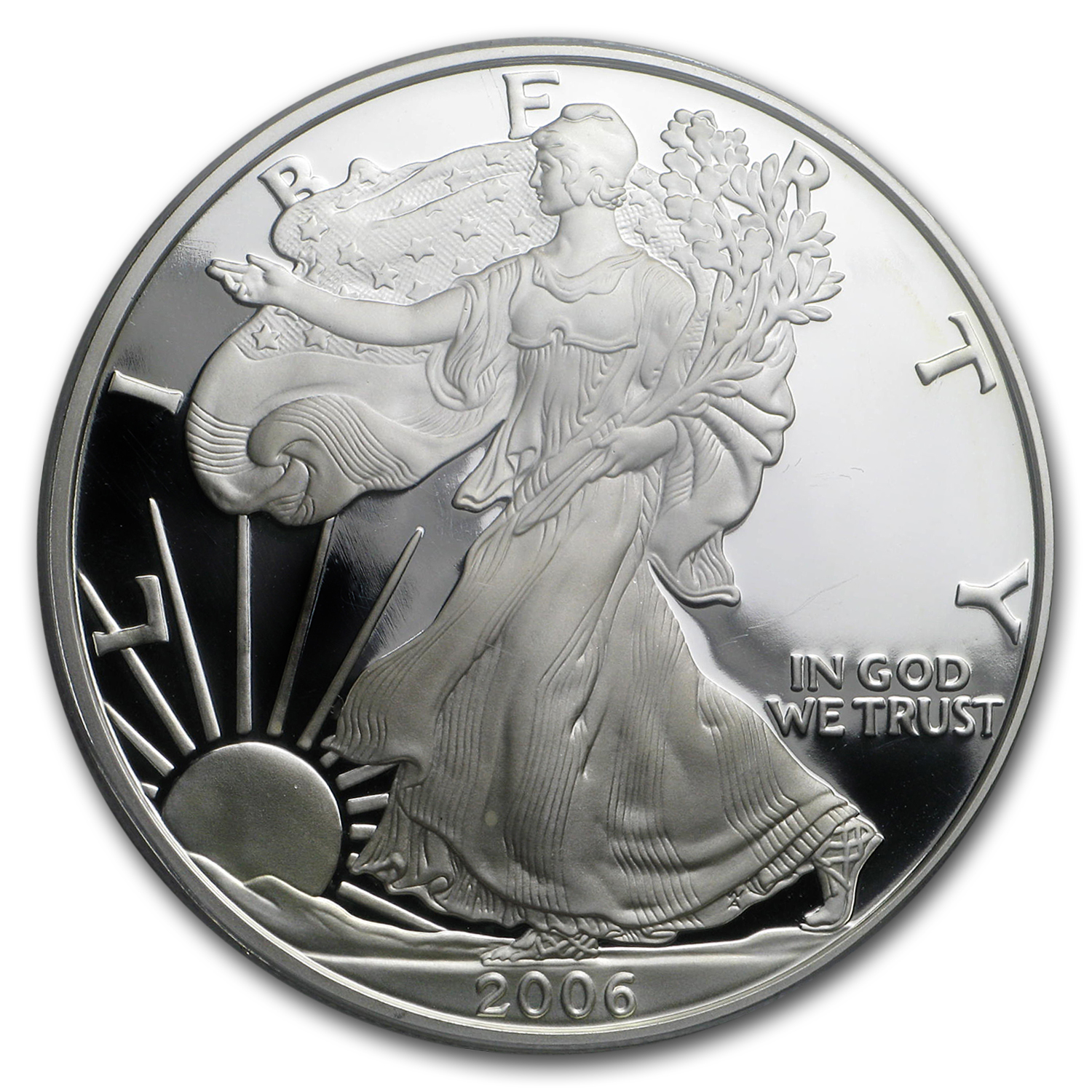 2006-W Proof American Silver Eagle PR-70 PCGS (FS)