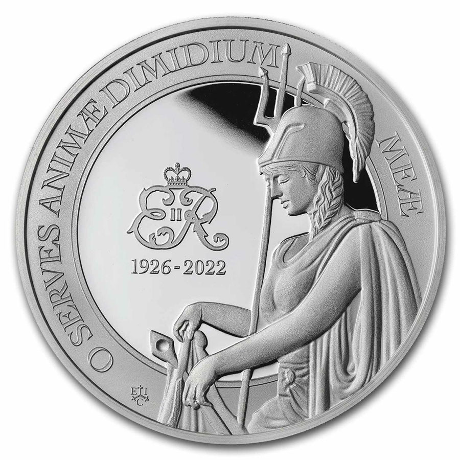 2023 St. Helena 1 oz Silver Queen Elizabeth II Memorial Proof