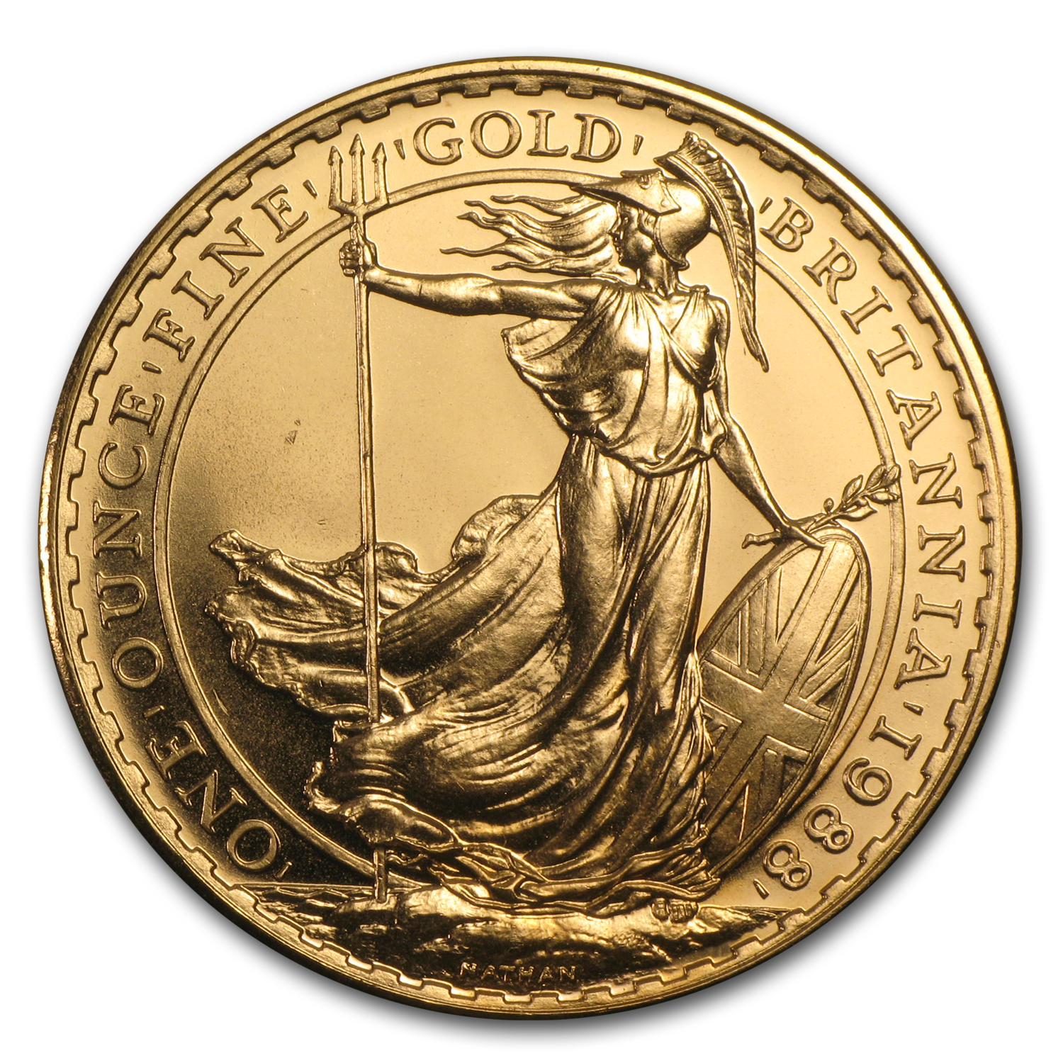 1988 Great Britain 1 oz Gold Britannia BU