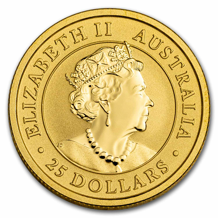 2021 Australia 1/4 Gold Australian Wildlife BU