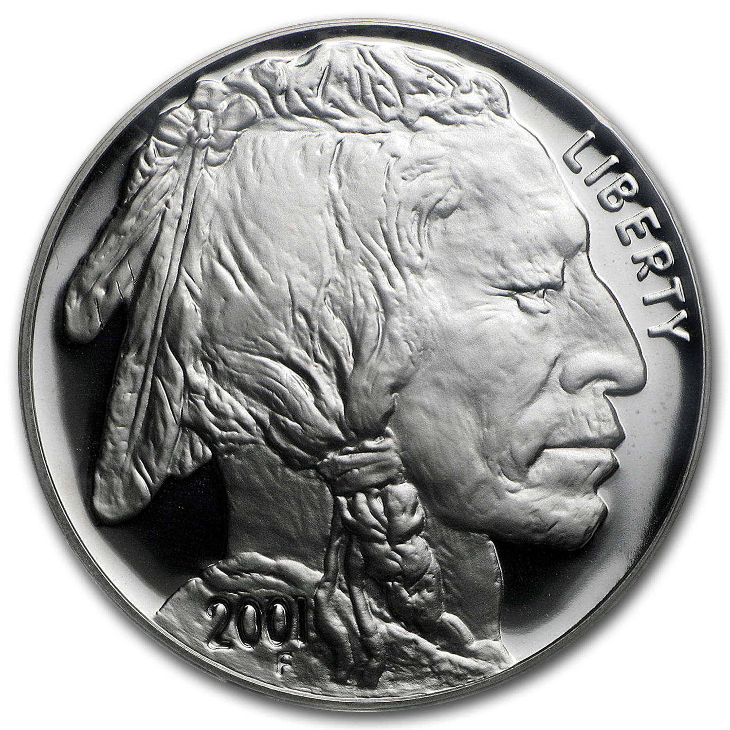 2001-P Buffalo $1 Silver Commem PR-70 PCGS