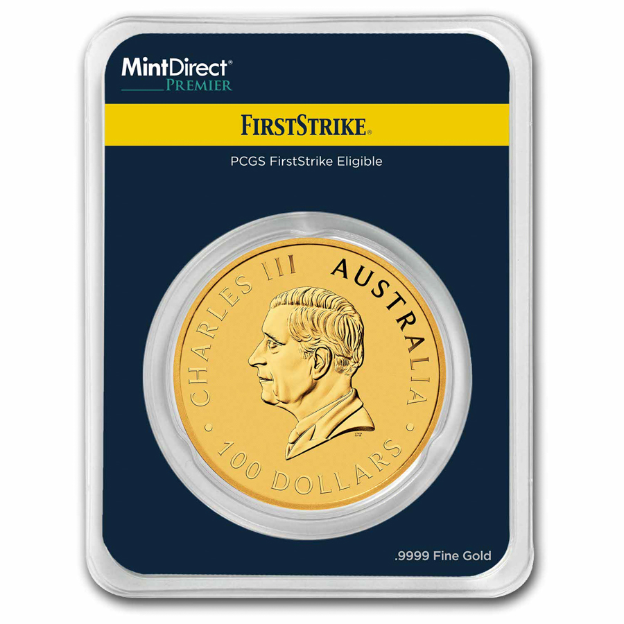 2024 Australia 1 oz Gold Swan (MD Premier Single + PCGS FS)