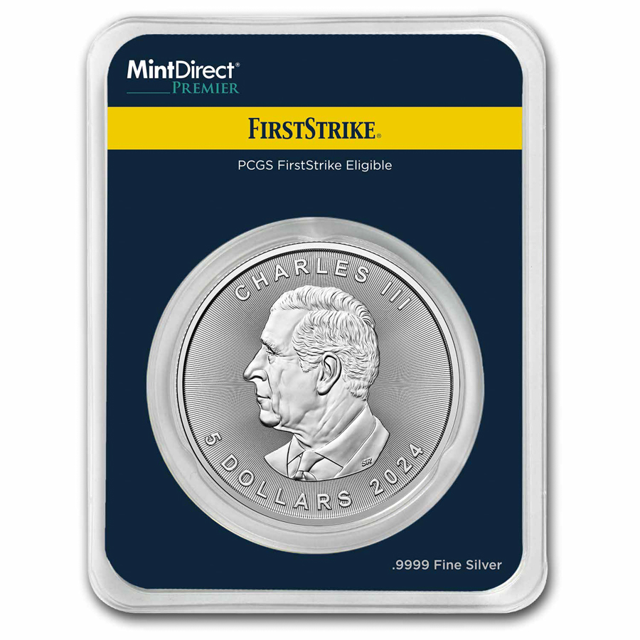 2024 Canada 1 oz Silver Maple Leaf (MD® Premier Single + PCGS FS)