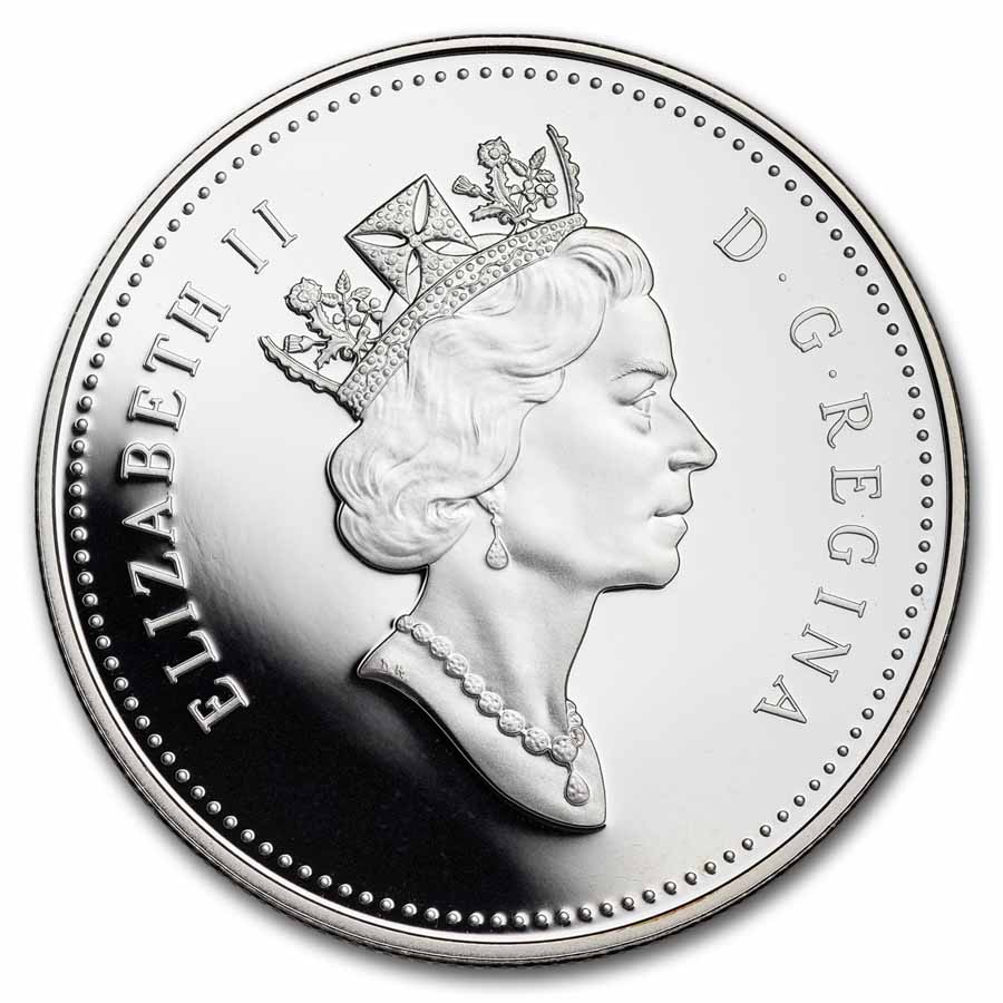 2000 Canada Silver Dollar Proof (Space Exploration)