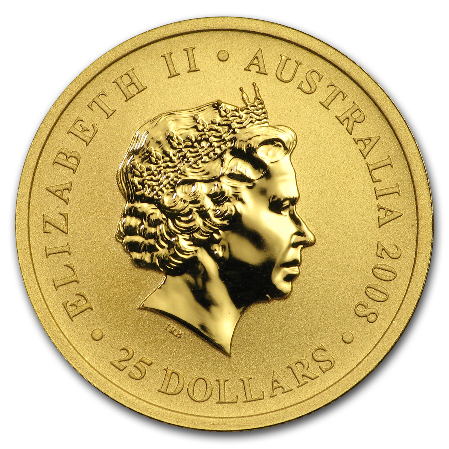2008 Australia 1/4 oz Gold Kangaroo BU