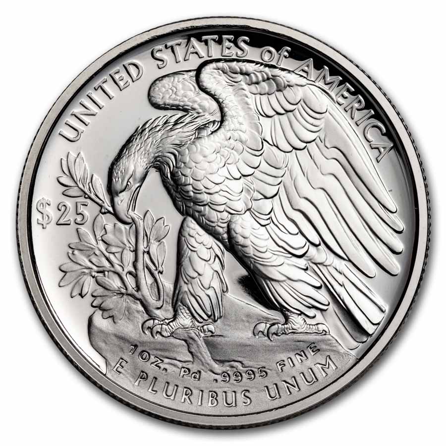 2021-W 1 oz Proof American Palladium Eagle (Capsule Only)