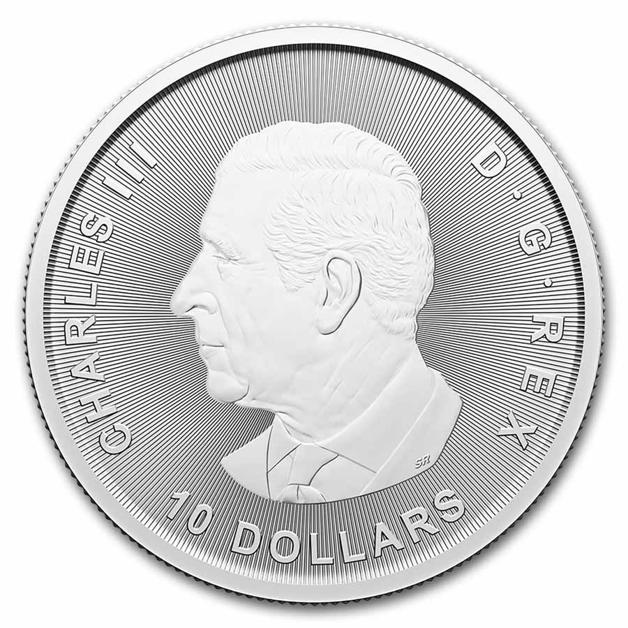 2024 RCM 2 oz Silver Ice Age of Canada Woolly Mammoth BU