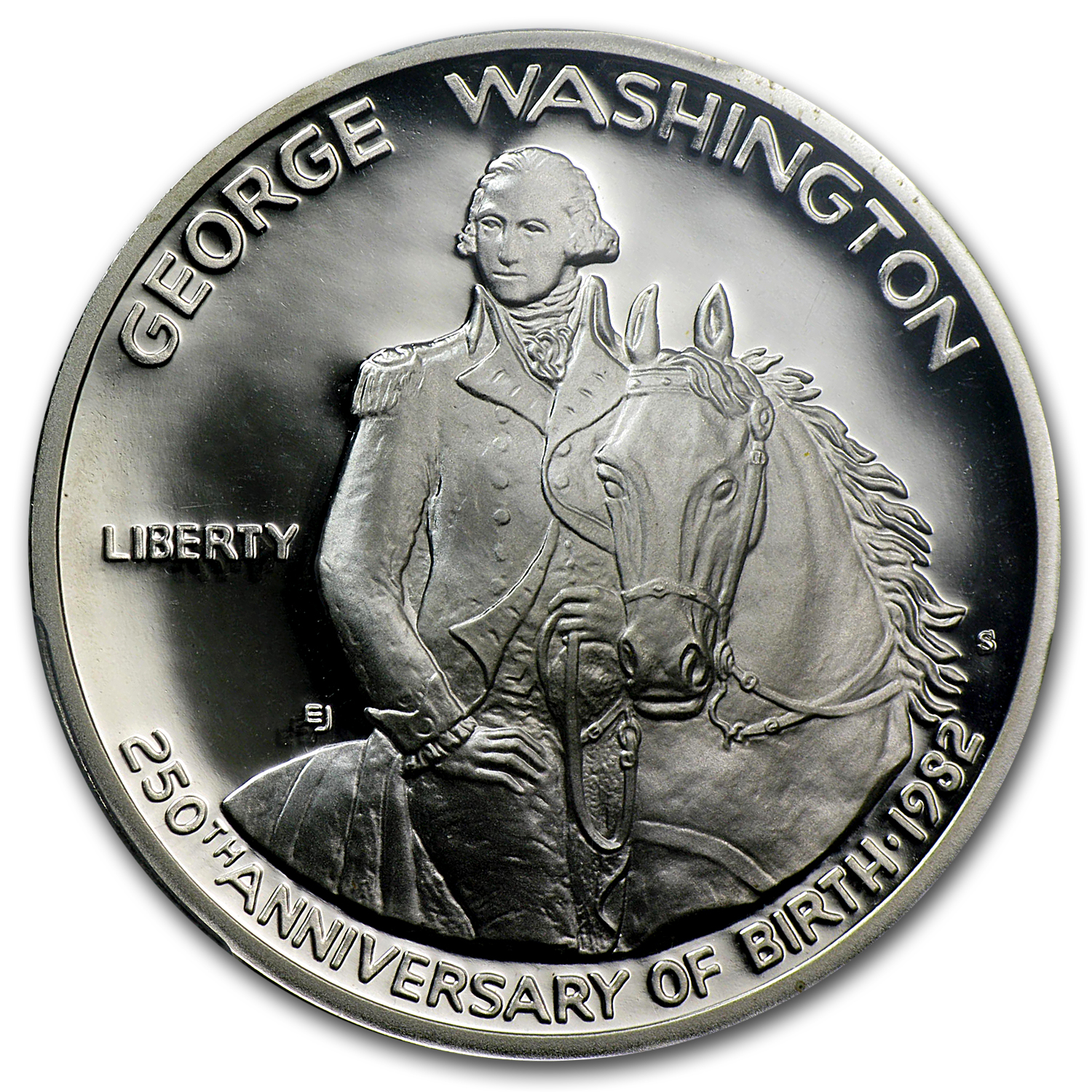 1982-S Silver George Washington 1/2 Dollar Commem PR-69 PCGS