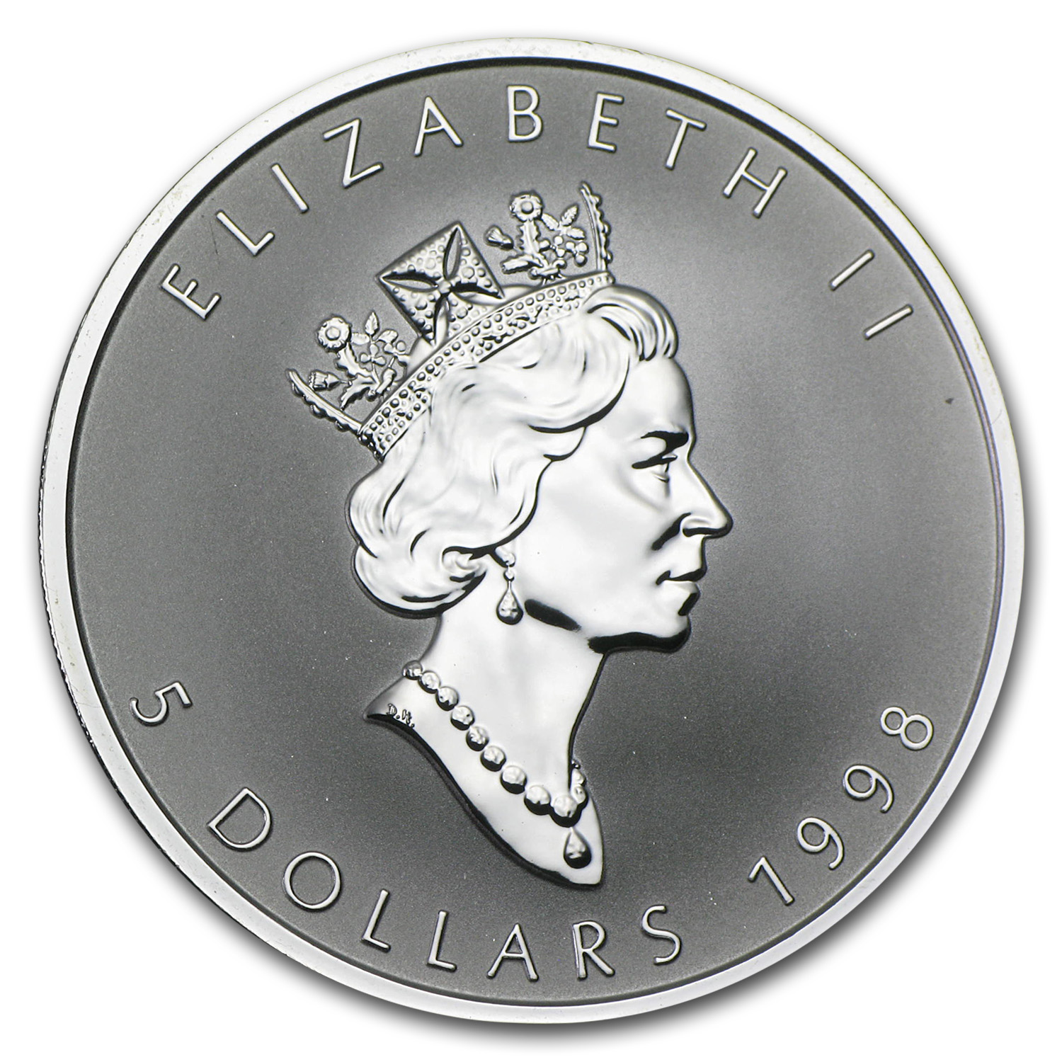 1998 Canada 1 oz Silver Maple Leaf RCM Privy