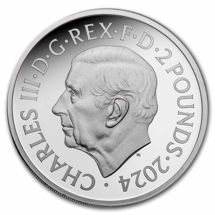 2024 Great Britain 1 oz Silver Britannia Proof (King Charles III)