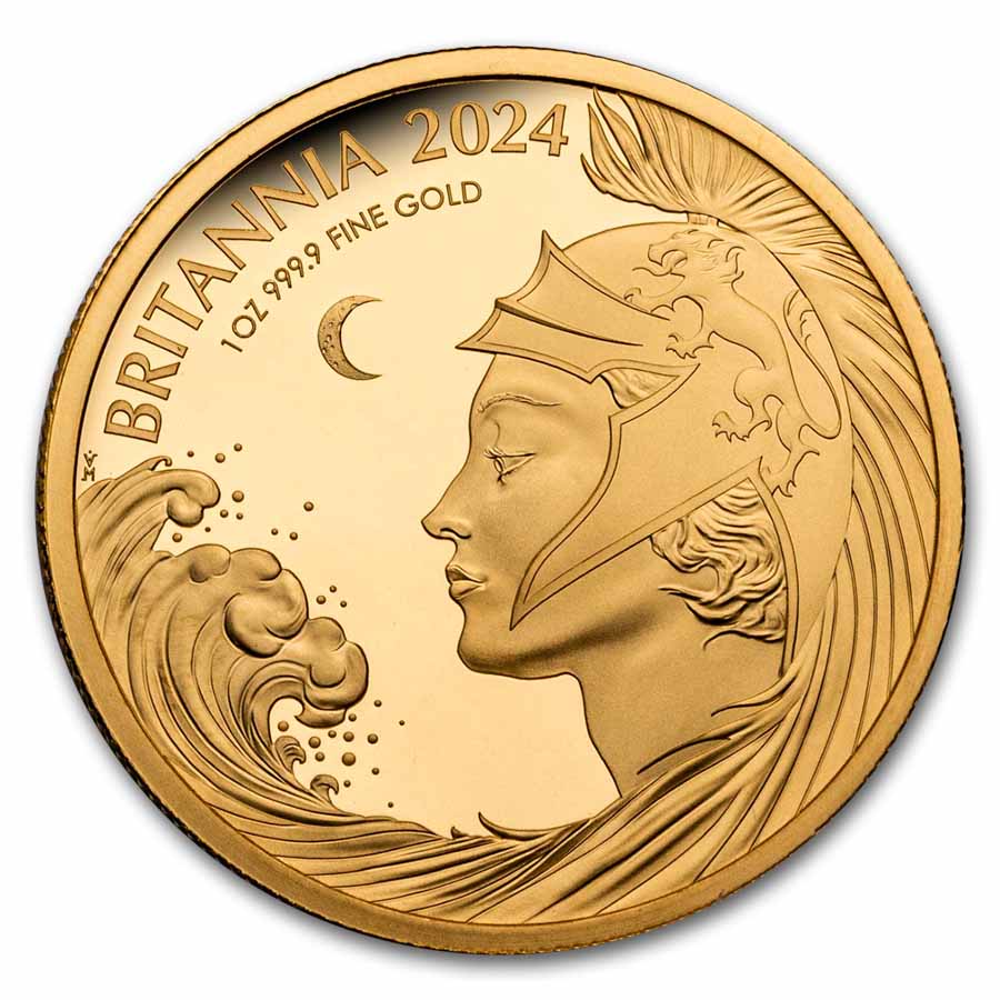 2024 Great Britain 6-Coin Gold Britannia Proof Set