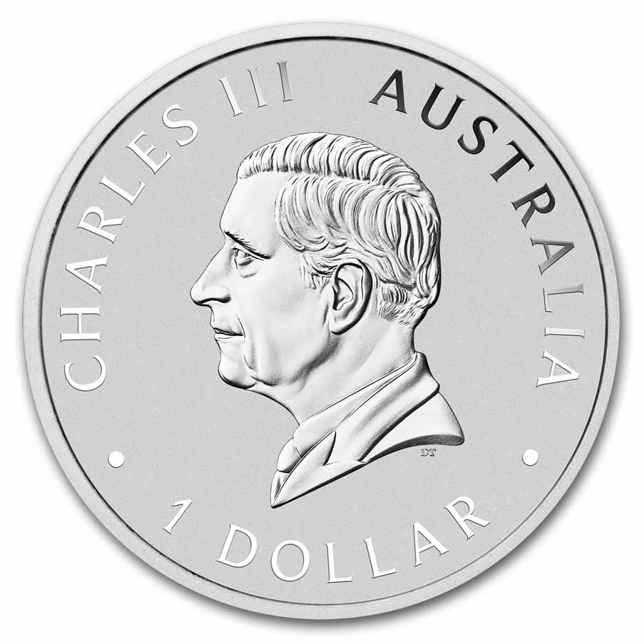 2024 Australia 1 oz Silver Swan Colorized (w/Box & COA)
