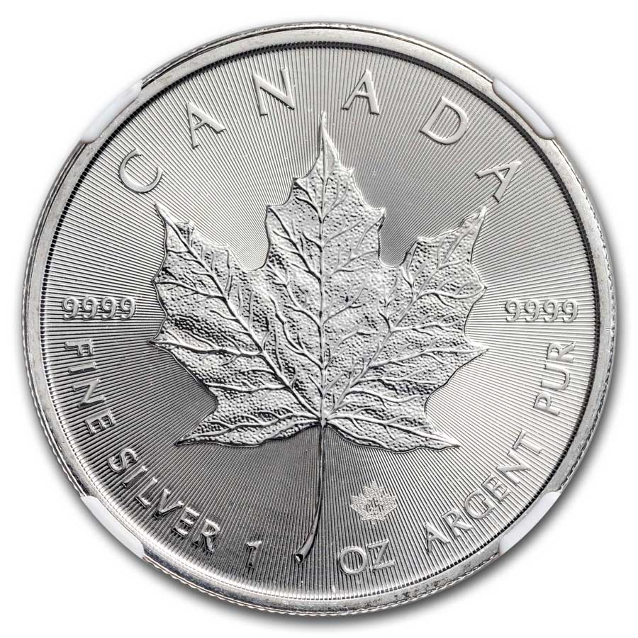 2024 Canada 1 oz Silver Maple Leaf MS-69 NGC Early Release