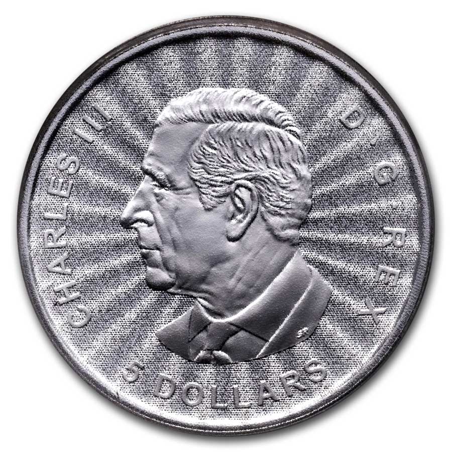 2024 Canada 1 oz $5 Silver The Majestic Polar Bears