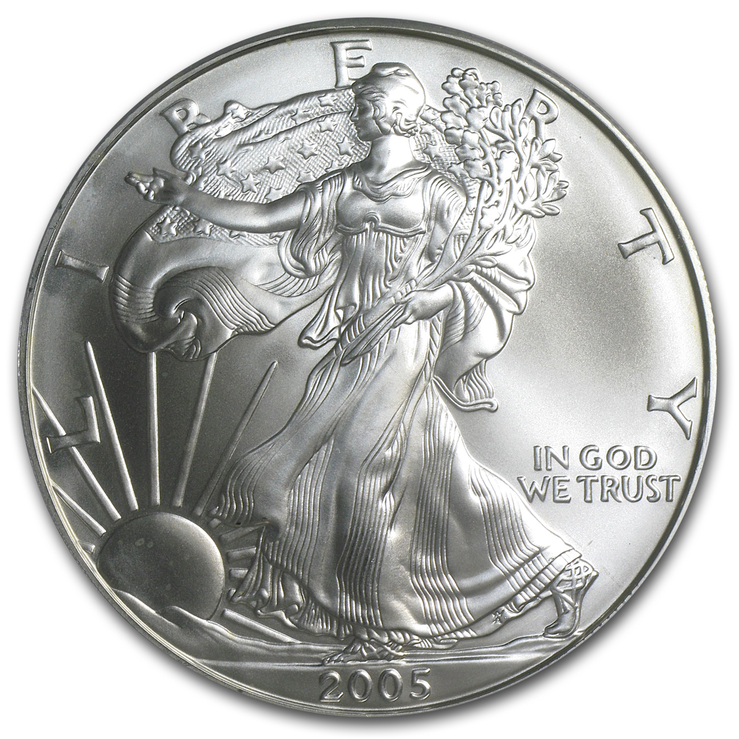 2005 American Silver Eagle MS-69 PCGS