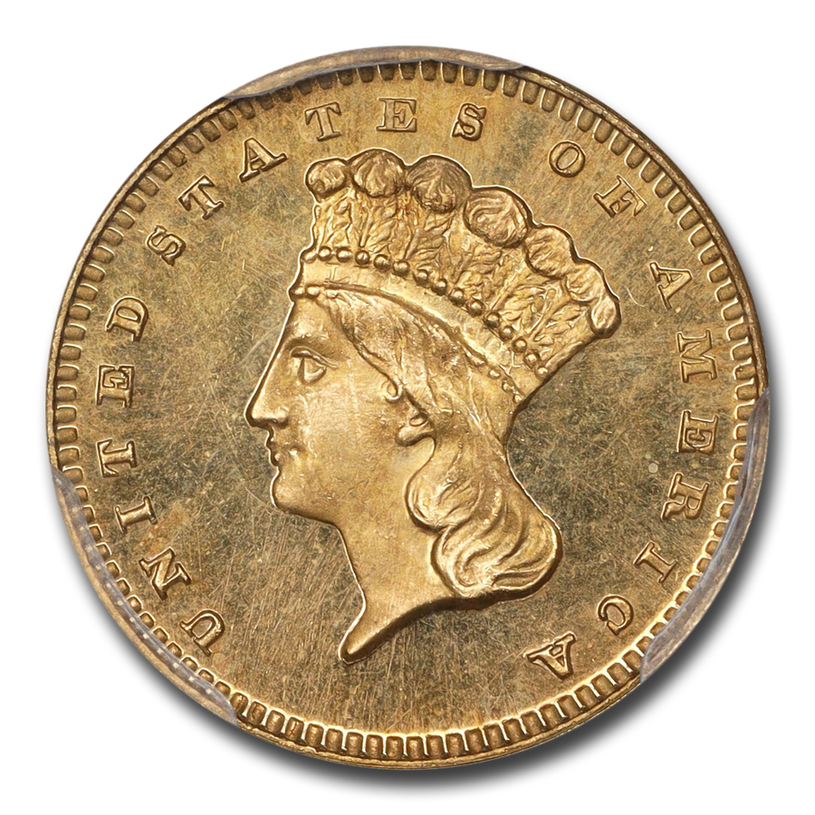 1879 $1 Indian Head Gold PR-64 DCAM PCGS