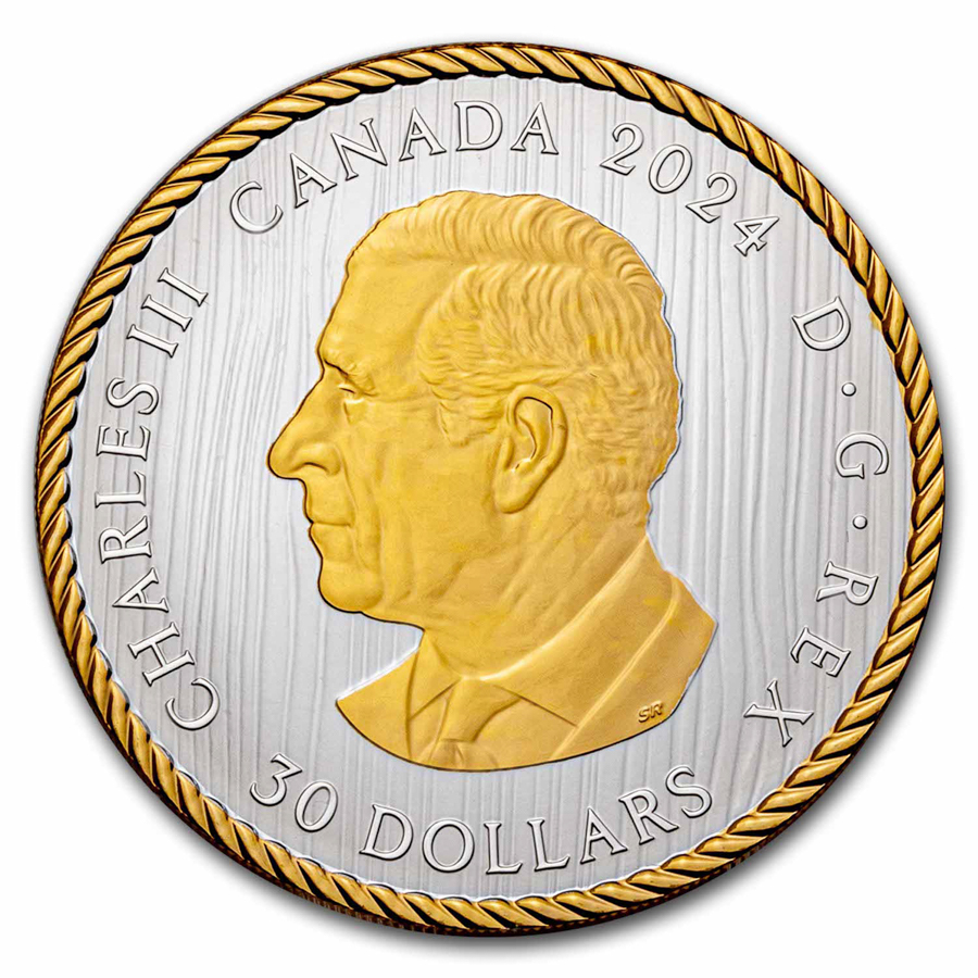 2024 Canada 2 oz Silver $30 West Coast Collection: The Hunter