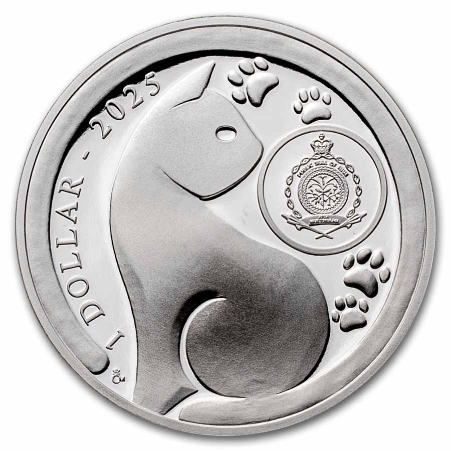 2025 Niue 1 oz Silver Proof Cat Breeds: Ragdoll