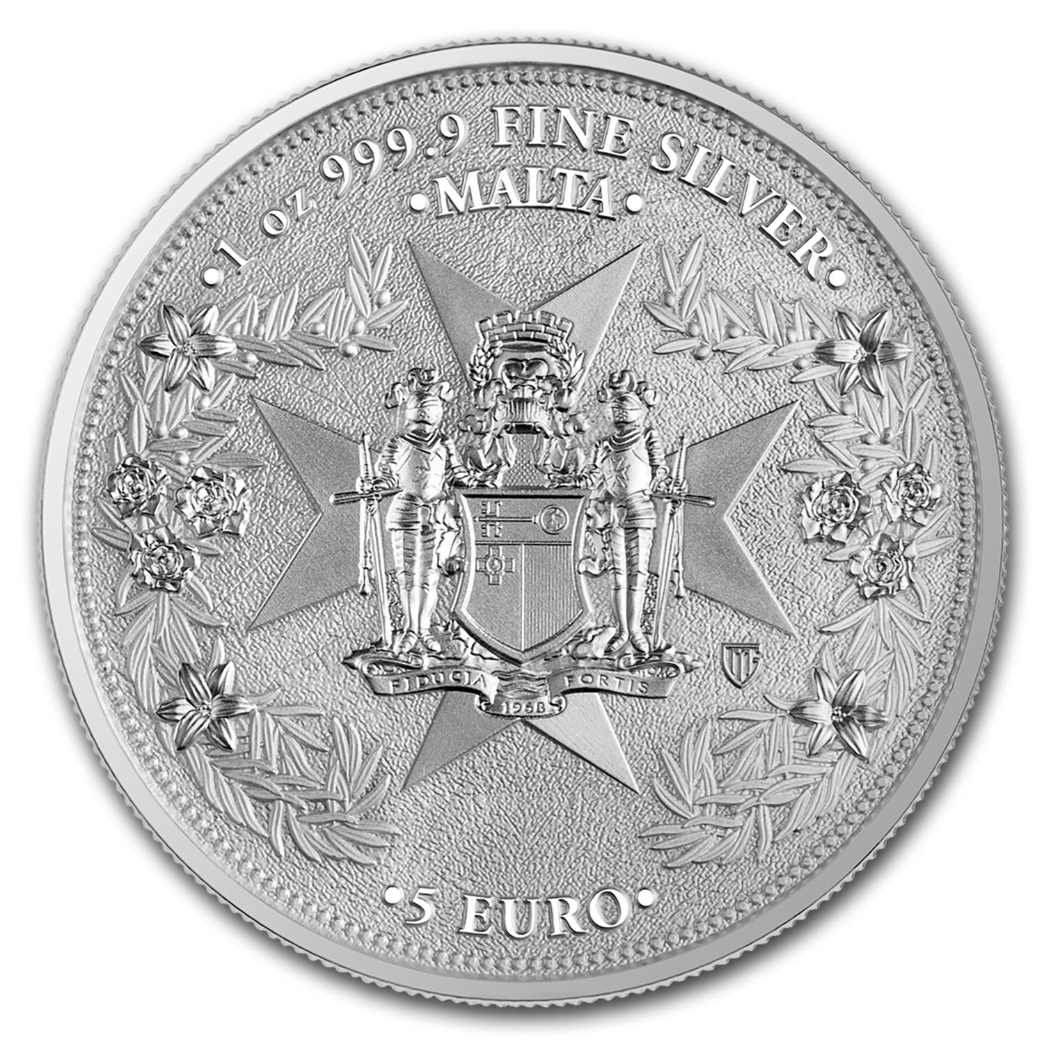 2024 Malta 1 oz Silver 5 Euro Golden Eagle BU