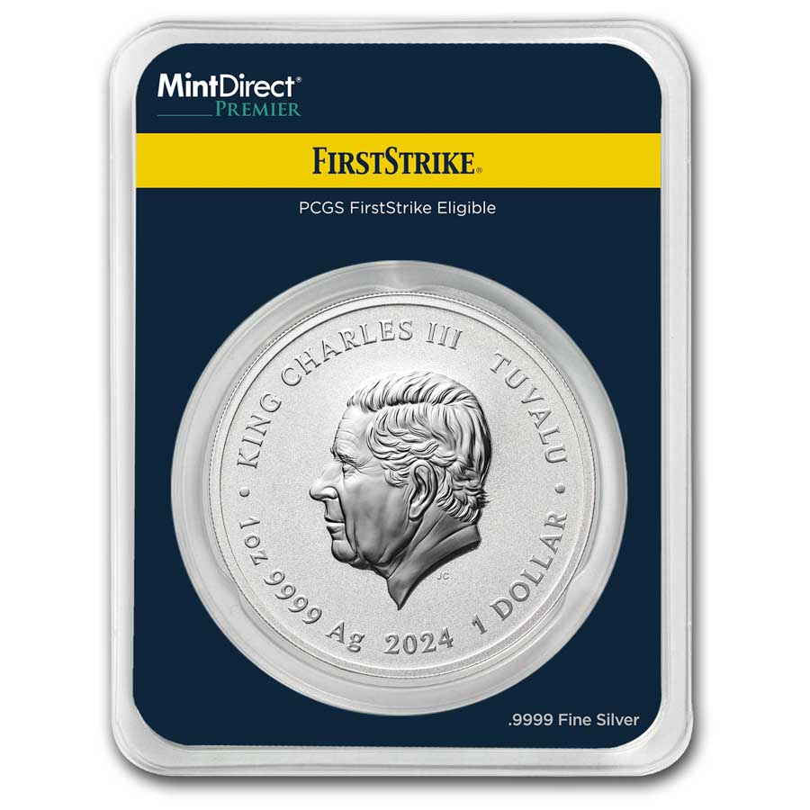 2024 Tuvalu 1 oz Silver The Kingston (MD® Premier + PCGS FS)