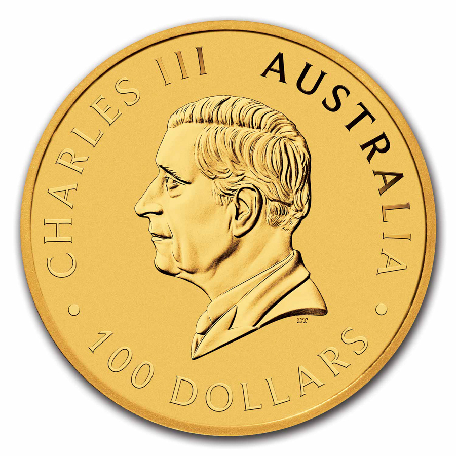 2025 Australia 1 oz Gold Kangaroo BU