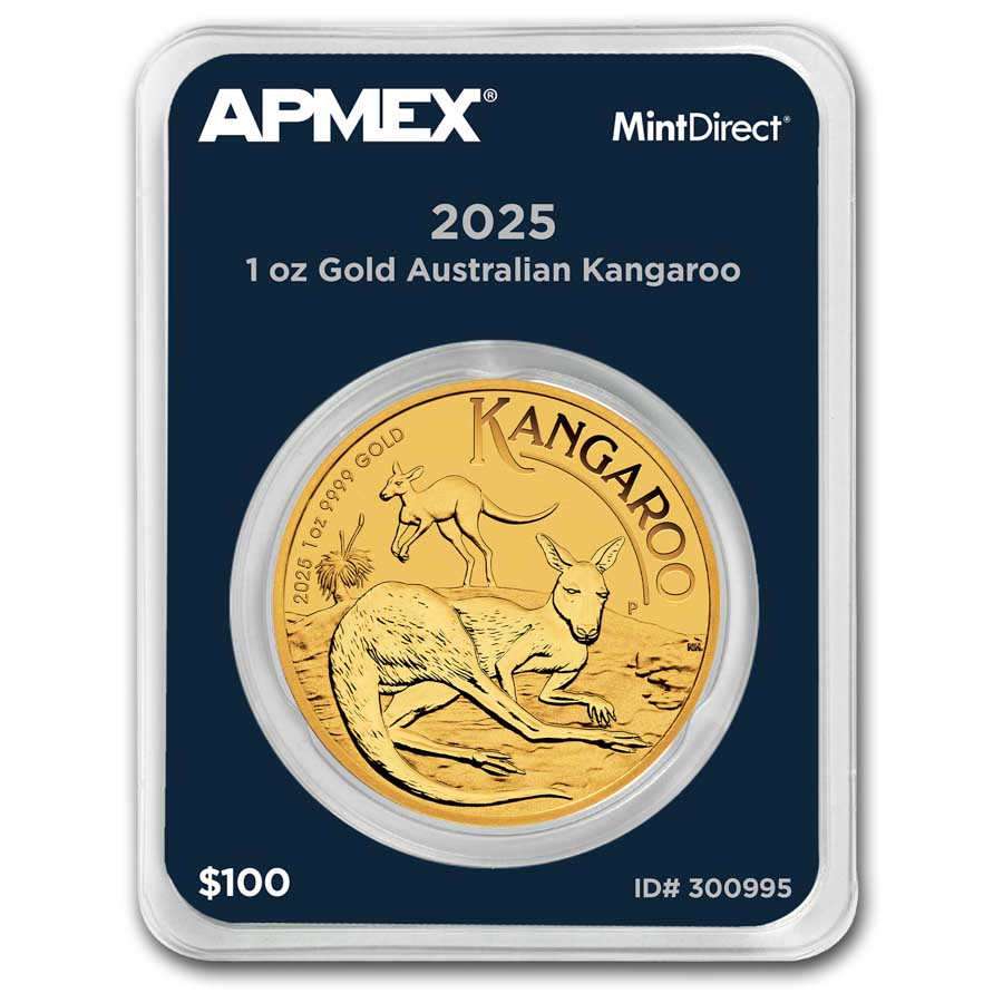 2025 Australia 1 oz Gold Kangaroo (MintDirect Single)