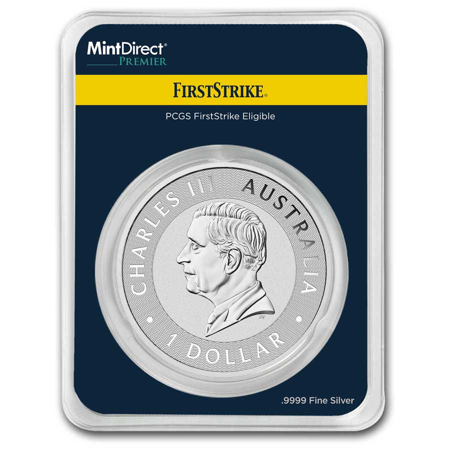 2025 Australia 1 oz Silver Kangaroo (MD® Premier + PCGS FS)