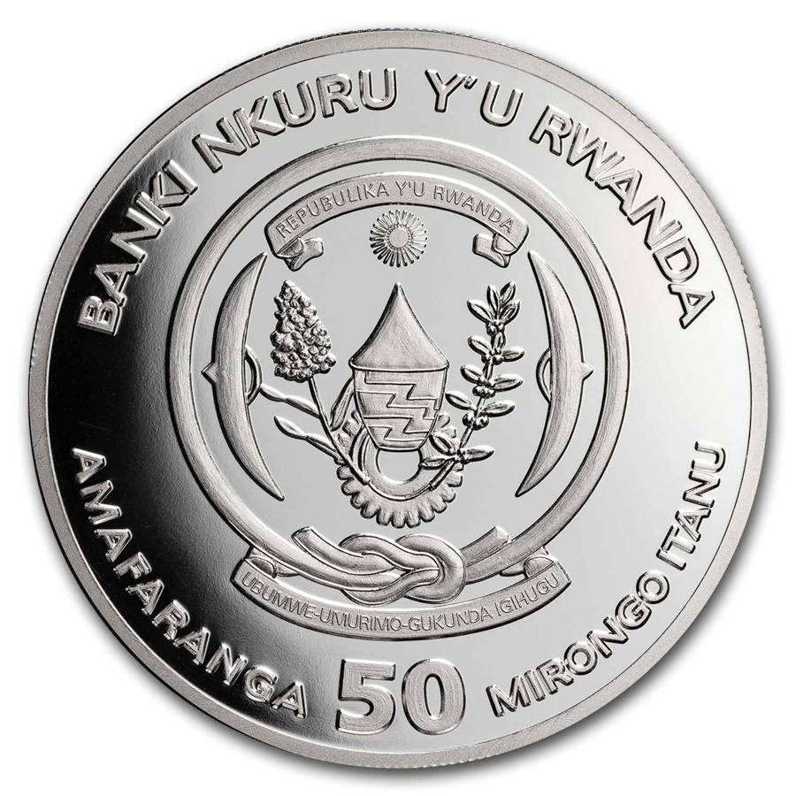 2024 Rwanda 1 oz Silver Nautical Ounce Cutty Sark Proof