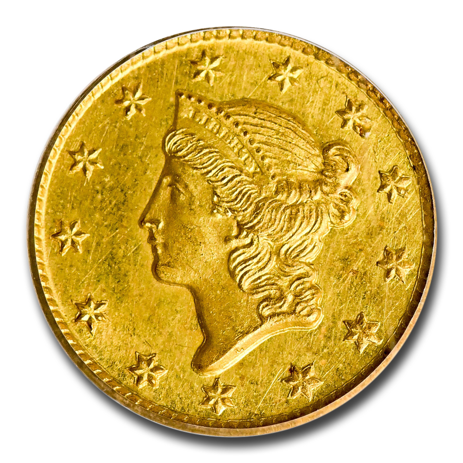 1851-C $1 Liberty Head Gold MS-65 PCGS